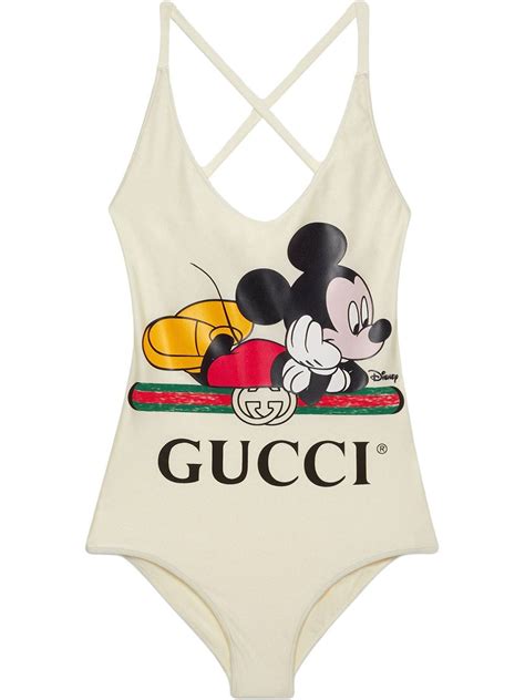 gucci disney bathing suit|gucci one piece bathing suit.